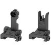 ERATAC BACKUP FRONT & REAR SIGHT FOR AR15 TYPE RIFLES W/PICATINNY