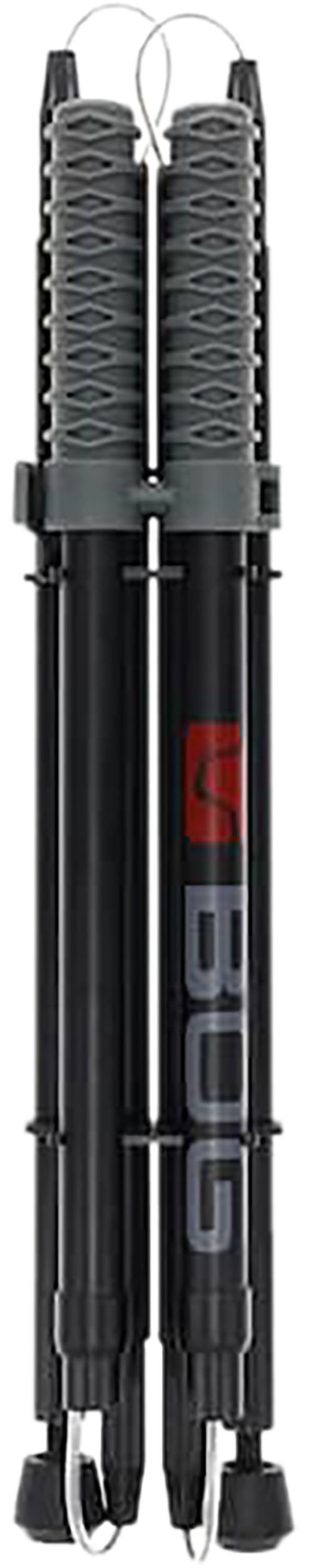 BOG DeadShot Compact er en mini stående bipod med matt finish i svart, som gir stabilitet og presisjon for skyttere i alle situasjoner.