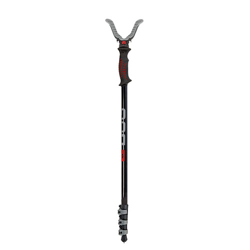 BOG Adrenaline Monopod gir deg allsidighet og stabilitet for jakt i alle situasjoner, med Switcheroo-systemet for rask bytte mellom optikk og USR skytestøtte.