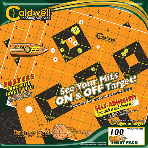 Caldwell Orange Peel® mål gir deg umiddelbar tilbakemelding med fargerike eksplosjoner ved treff, lett målfangst og tilgjengelig i mange størrelser til en rimelig pris.