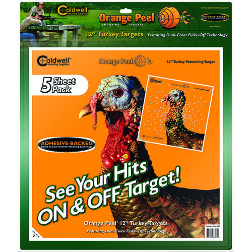Caldwell Orange Peel® mål gir deg synlige treff med fargerik eksplosjonsteknologi, enkel målretting og presisjon, selv på lange avstander.