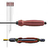 Oppdag Tipton Deluxe 1-Piece Carbon Fiber Cleaning Rod! Perfekt for 27-45 Cal. og 40+ Cal. våpen. Ergonomisk design og robust karbonfiber. 🌟 Lær mer nå!