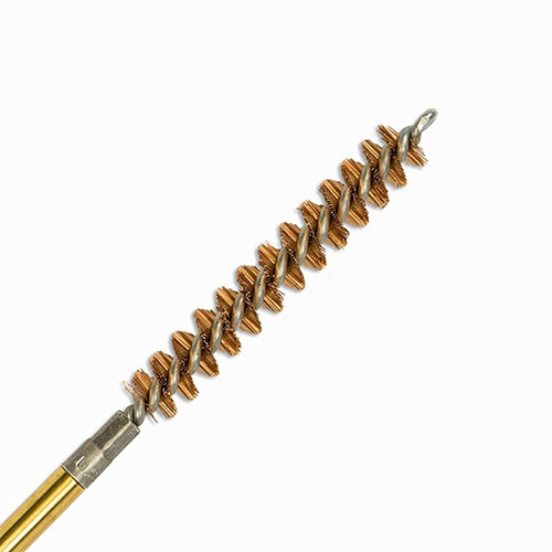 Tipton Rifle Bronze Bore Brushes er essensielle for rengjøring av våpen. Høy kvalitet og holdbare børster for 20 kaliber og andre kalibre.