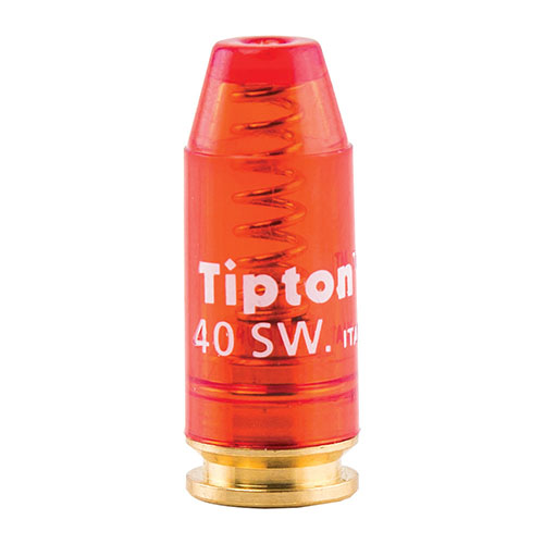 Tipton Snap Caps for pistol 40 S&W beskytter avtrekkeren og forhindrer skade på tennstiften ved lagring og justering av avtrekk.