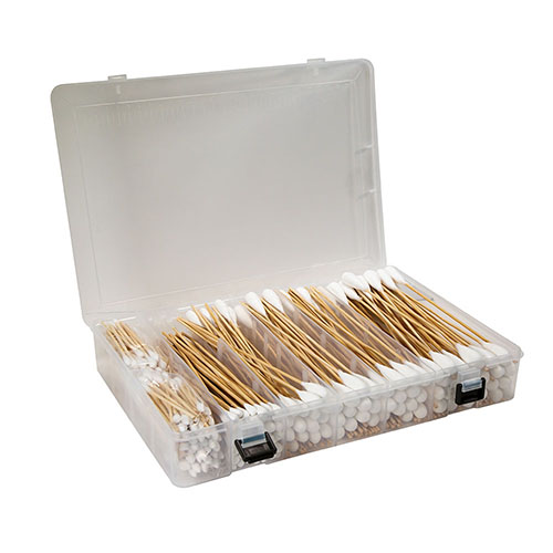 Tipton Power Swabs - Pistol Cleaning Kit har holdbare bomullspinner med fleksible bambushåndtak, engangsbruk, og rengjør bedre enn lapper for maksimal effektivitet.