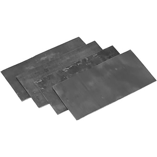 Wheeler Lead Barrel Vise Shims forbedrer grepet mellom løpet og visebushene uten å skade stål eller bluing, ideelt for presisjonsarbeid.