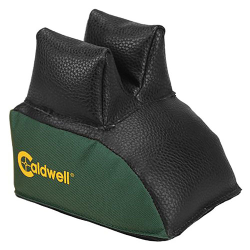 Caldwell Medium High Rear Bag er laget av høy kvalitet skinn og polyester, gir en sikker støtte og holder formen uten å strekke eller sag.