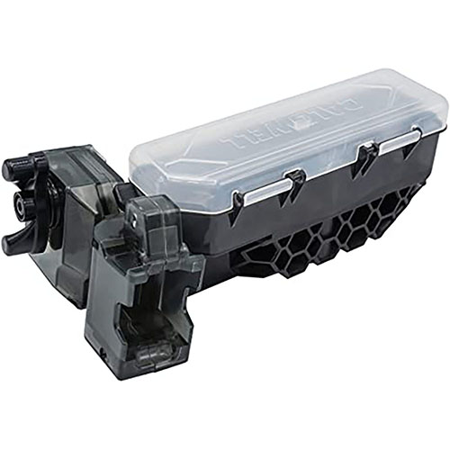 Caldwell 22LR Rotary Mag Charger er den raskeste magasinladeren for T/CR22 og 10/22, med plass til 100 patroner og enkel, effektiv lasting.