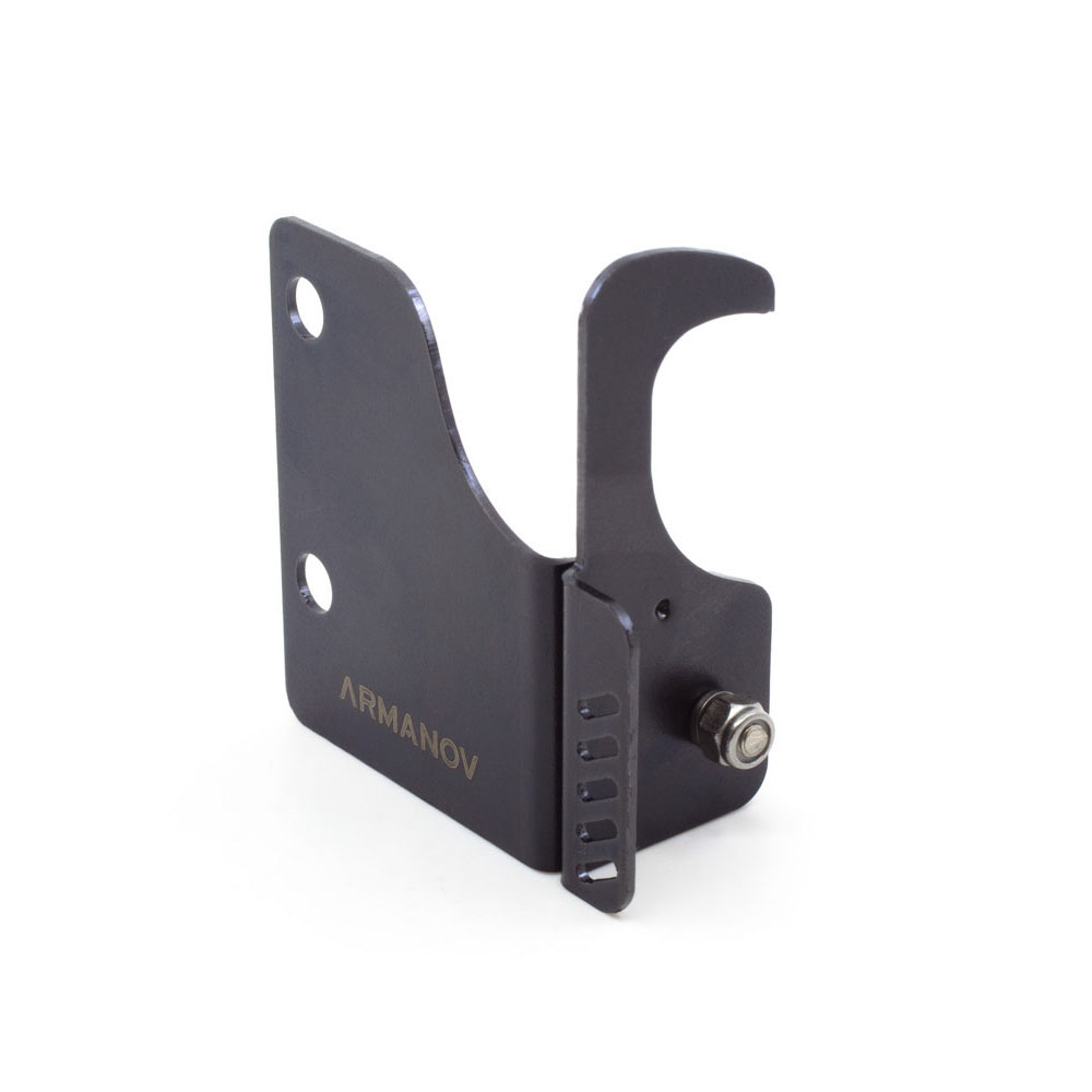 ARMANOV Case Feeder stop switch for Dillon 1050 låser tilfører av hylser, enkel installasjon og vedlikehold, laget av høykvalitets stål for langvarig bruk.