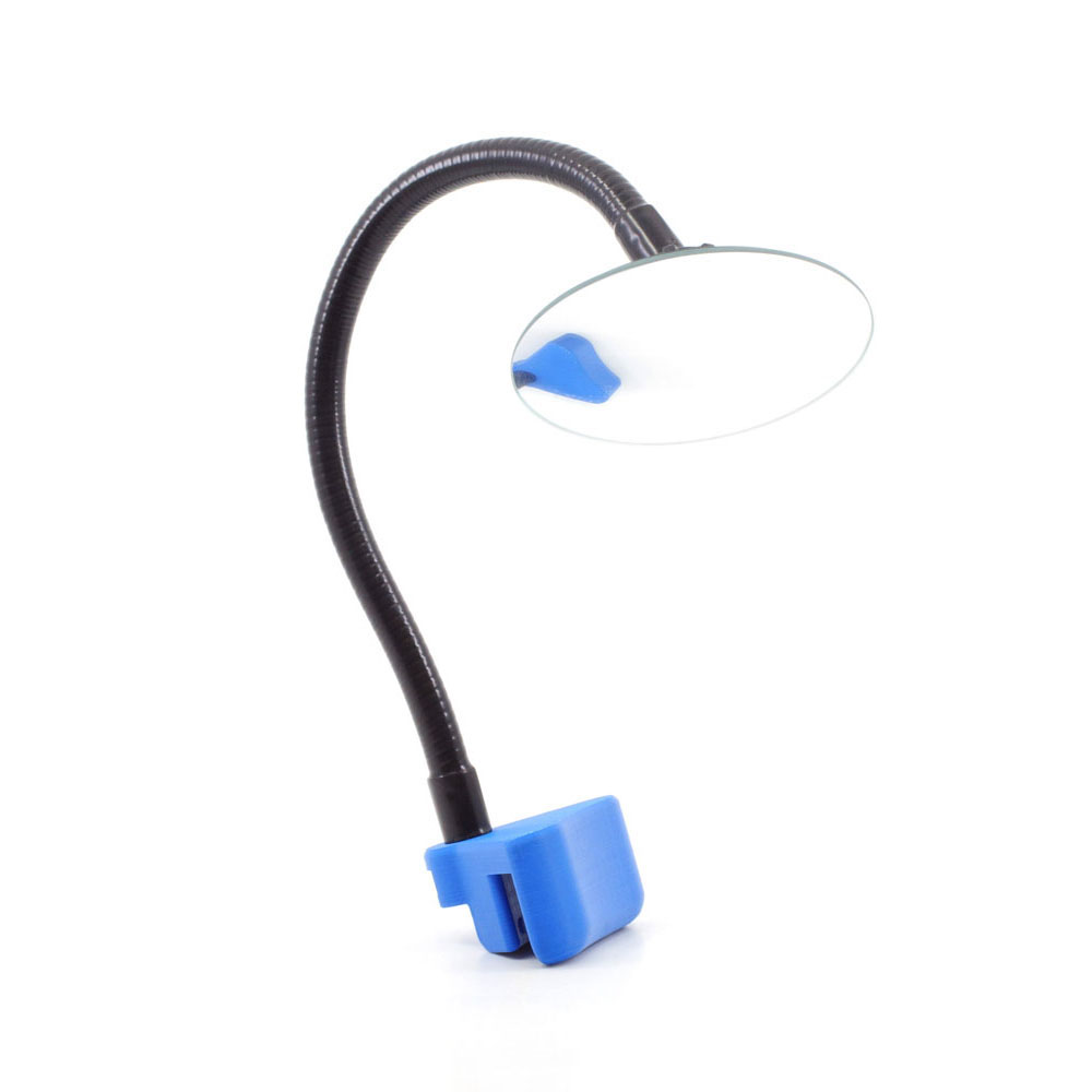 ARMANOV speil for Dillon case-feeder gir deg enkel oversikt over antall patroner i materen. Rask installasjon uten verktøy, passer de fleste materer.