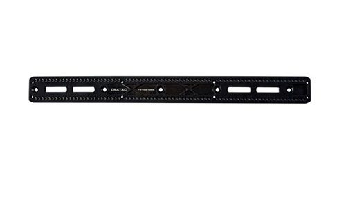 ERATAC ARCA-Rail M-LOK System med 10 slots gir sømløs tilpasning til nesten alle bipod- eller tripod-konfigurasjoner på markedet.