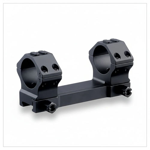 ERATAC Ring Mounts i 30 mm tilbyr militærgrad konstruksjon, kompatibilitet med Picatinny/Weaver, og et universelt grensesnitt for ekstra tilbehør.