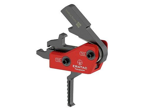 ERATAC Trigger er en enkeltscener, rett avtrekker designet for H&K, som gir presis kontroll og forbedret ytelse for en bedre skyteopplevelse.