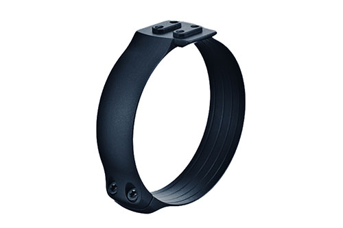 ERATAC Clamp Ring med Universal-Interface gir modulær montering, 360° justerbar posisjonering og slitesterk aluminiumskonstruksjon for optimal ytelse.