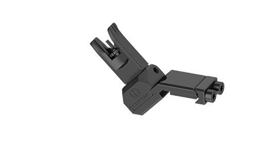 ERATAC Backup Sights gir deg rask tilgang til nærmål med 45-graders vinkel, verktøyløse justeringer og en sammenleggbar design for enkel oppbevaring.