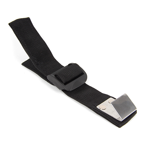 ULFHEDNAR justerbar skulderkrok for gunsling er laget av ikke-elastisk materiale, har hurtigjusteringsspenne og kan kombineres med nesten alle gunslinger.