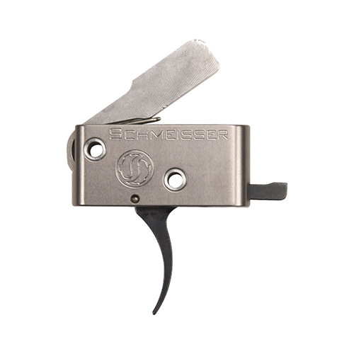SCHMEISSER DYNAMIC DROP IN TRIGGER gir rask reset og tørr avtrekk ved 1,800 g, samtidig som den forhindrer at avtrekkerpinnene beveger seg under ekstreme forhold.