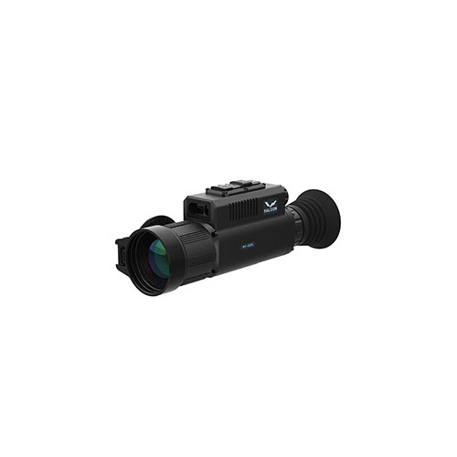 FALCON OPTIC M1-650L termisk kikkertsikte med laser avstandsmåler gir presis sikting og overlegen synlighet i mørket, perfekt for enhver jeger.