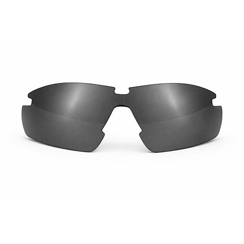 GTS Ballistic Shooting Glasses med Smoke Graphite-linse gir optimal beskyttelse, reduserer gjenskinn og forbedrer synskomfort under varierende lysforhold.