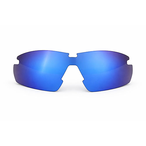 GTS Ballistic Shooting Glasses med Blue Mirror-linse gir optimal beskyttelse, reduserer gjenskinn og forbedrer synskomfort under krevende lysforhold.