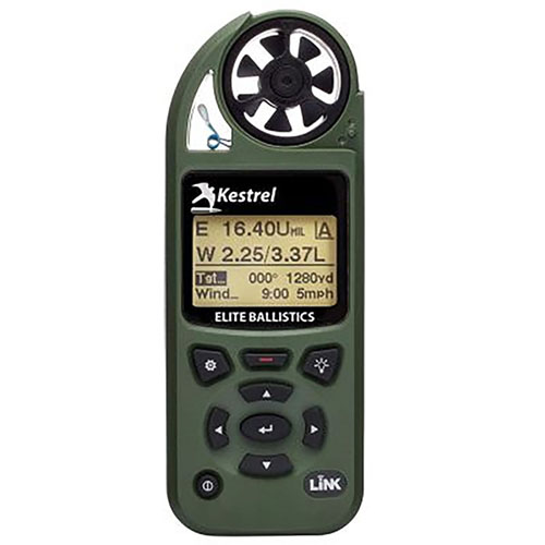 Kestrel 5700 Elite måler 15 miljøparametere, har Bluetooth LiNK, tilgang til Litz-biblioteket og gir nøyaktige ballistiske beregninger i en kompakt enhet.