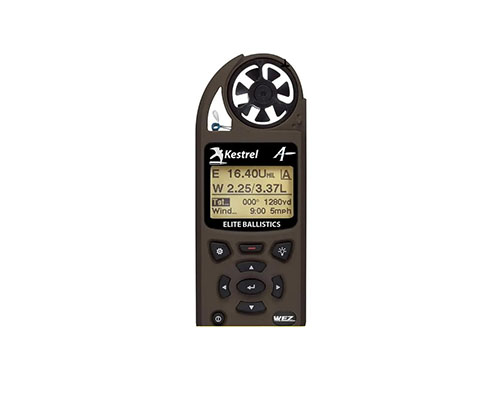 Kestrel 5700X WEZ gir presis WEZ-analyse og P-HIT-beregninger, slik at skyttere kan optimalisere utstyr og ferdigheter for bedre treffsikkerhet.