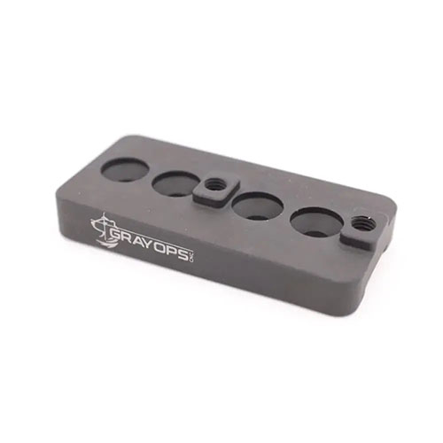 Magnetospeed Angle Adaptors-GRYOPS sikrer at MagnetoSpeed V3 Bayonet er perfekt parallell med løpet på stokk/chassis med skrå forender, og passer nesten alle konfigurasjoner.