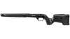 MDT CRBN Rifle Stock er lett og slitesterk, med stabil magnesium micro chassis, ARCA-skinne, og justerbar lengde for optimal komfort under lange jakter.