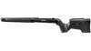 MDT CRBN Rifle Stock er lett og slitesterk, med magnesium chassis for stabilitet, ARCA-skinne for tilbehør, og justerbar lengde for optimal komfort.