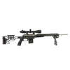 MDT ESS Chassis System Kit gir optimal ergonomi med justerbar buttstock, 15" forend og AR pistol grep, samt enkel magasininnsetting og solid V-block bedding.