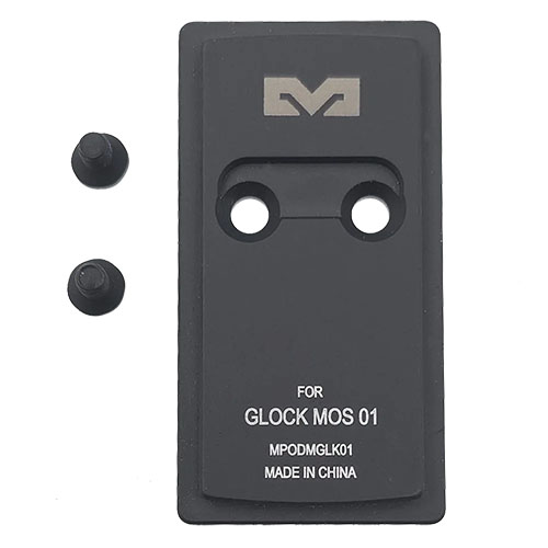 MPO PRO-F Direct Mount Plate gir en sikker og stabil montering for optikk på GLOCK MOS-rammer, og forbedrer presisjon og hastighet ved skyting.
