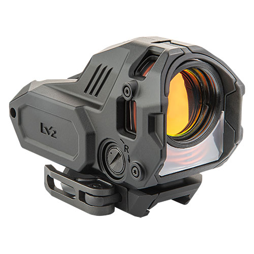 MEPRO M22 PRO tilbyr en tredobbelt belysningssystem, automatisk lysjustering, og robust design med 10 års garanti på tritium, perfekt for alle lysforhold.