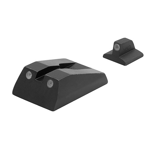 MEPROLIGHT® TRU-DOT® sikter gir over 85% økt treffeffektivitet under alle lysforhold, perfekt for rask og intuitiv sikting med selvlysende dotter.