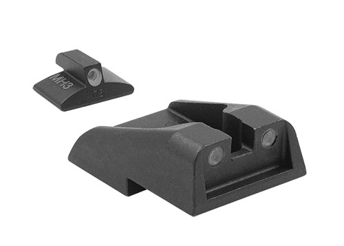 MEPROLIGHT® TRU-DOT® nattkikkerter gir overlegen sikteevne under alle lysforhold, med enkel montering og forbedret treffeffektivitet på over 85%.