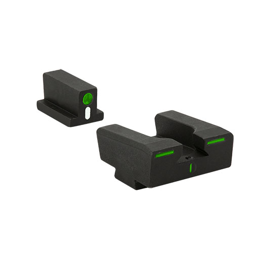 MEPROLIGHT Tru-Dot R4E pistolsikter gir overlegen synlighet og treffer mål effektivt både dag og natt, med høy kvalitet og enkel montering for Glock-modeller.