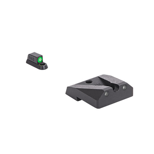 HYPER BRIGHT sikter gir overlegen synlighet dag og natt med selvlysende tritium og høy holdbarhet, alltid klare uten batterier, perfekt for raske mål.