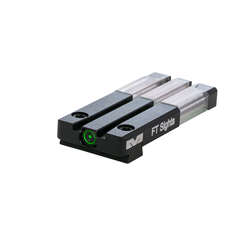 Mepro FT Bullseye™ sikte er raskt, lyst og intuitivt med fiberoptikk og tritium, perfekt for presis sikting under alle lysforhold.