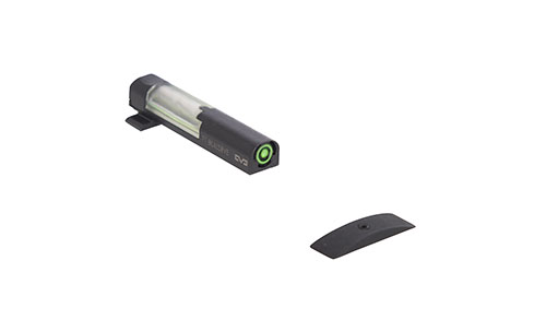 MEPRO FT Bullseye™ sikte gir ekstremt rask og intuitiv sikting med fiberoptikk og tritium, perfekt for både dagslys og mørke forhold.