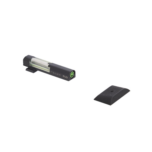 Mepro FT Bullseye™ sikte gir rask, lyssterk og intuitiv sikting med fiberoptikk og tritium, perfekt for både dagslys og mørke forhold.