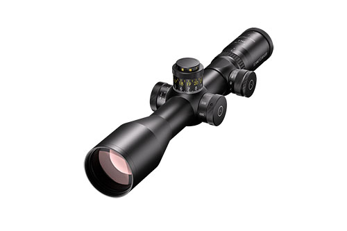 3–12x50 PM II fra SCHMIDT U. BENDER tilbyr utmerket optikk med variabel forstørrelse, robust design og presis P3L retikkel for nøyaktig målretting.