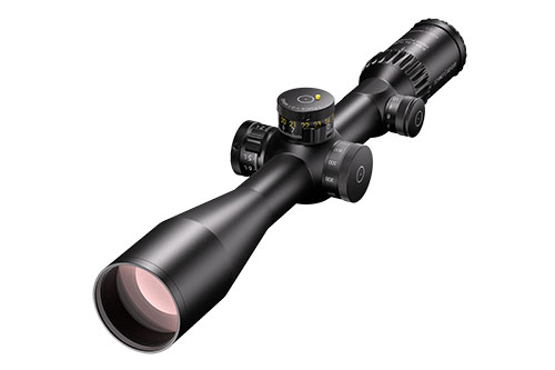 5–45x56 PM II High Power fra SCHMIDT U. BENDER tilbyr enestående optikk med høy forstørrelse, presisjonsjustering og robust design for profesjonelle skyttere.