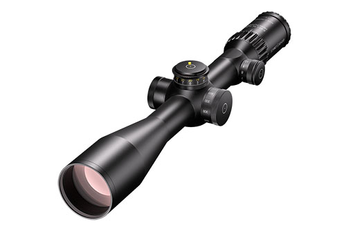 5–45x56 PM II High Power tilbyr enestående optisk klarhet og presisjon, ideell for langdistanse skyting med LRR-MIL 1cm justering og robust design.