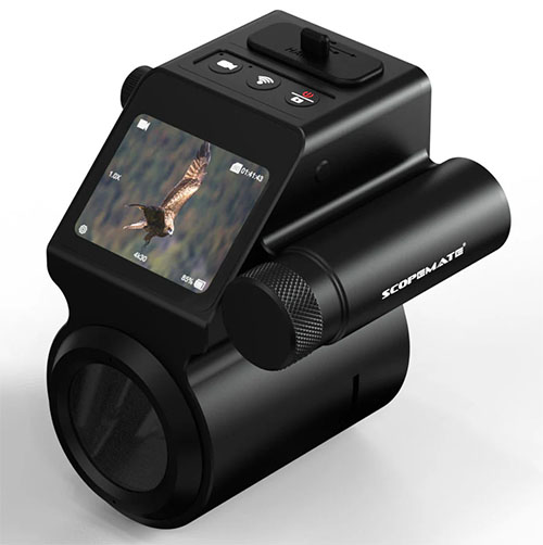 Fang hvert detaljer med ScopeMate S28-TSC 4K Scope Camera, med berøringsskjerm, automatisk opptak ved rekyl og fleksible lagringsalternativer.