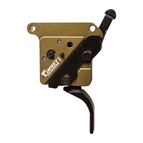Timney Elite Hunter trigger til Remington 700 gir forbedret presisjon med justerbar pullvekt (2-4lb) og enkel installasjon uten gunsmithing.