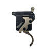 Timney REMINGTON 7 W/SAFETY er en enkel drop-in avtrekker med justerbar pull weight (2-4lb), designet for pålitelig drift og presisjon uten gunsmith.