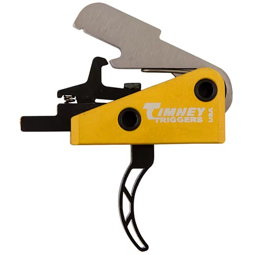 Timney AR15 Large Pin Skeletonized Trigger gir en presis og klar avtrekksopplevelse, uten behov for tilpasning, og passer alle Mil-Spec AR-15 lowers.