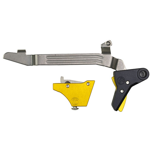 Timney GLOCK TRIGGERS med 3 lb avtrekksvekt gir presisjon og hastighet for GLOCK Gen 3-4 modeller som G20, G21, G29, G30, G40 og G41.