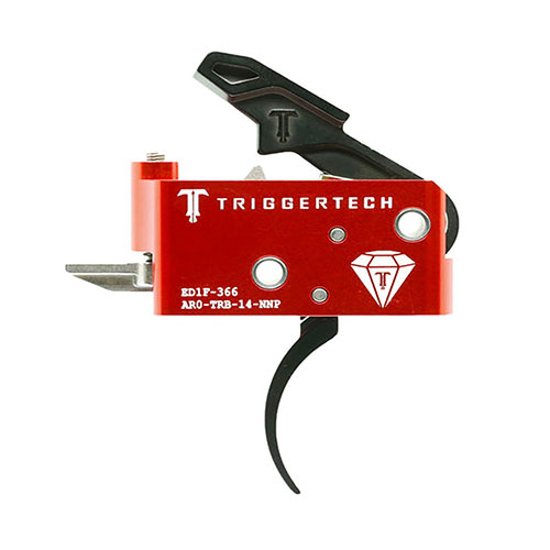 TRIGGERTECH AR15 - Black AR Diamond gir en kort, to-trinns avtrekker med Frictionless Release Technology™, pålitelighet og lang levetid, selv under tøffe forhold.