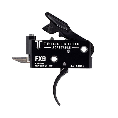 TRIGGERTECH FX9 avfyringsmekanisme tilbyr Zero Creep Technology™, kort to-trinns handling, pålitelighet i tøffe forhold og lang levetid med rustfrie komponenter.