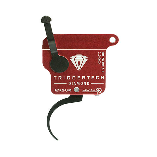 TRIGGERTECH REM700 DIAMOND gir en null-kryp avtrekk, ekstremt kort overtrekk og pålitelighet, selv under tøffe forhold, med Frictionless Release Technology™.